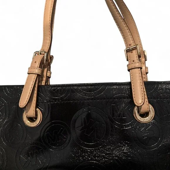 Black Michael Kors large tote bag - Picture 4 of 8